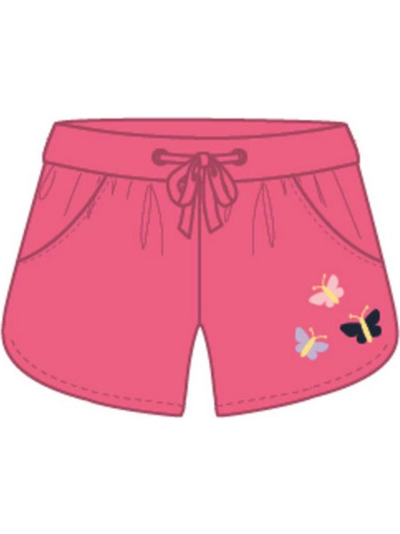 Σορτς κορίτσι Name it 13175078-PINK-organic cotton