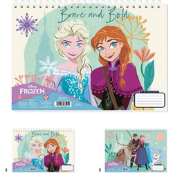 Disney Frozen Διάφορα Σχέδια Μπλοκ Ζωγραφικής A4 30 Φύλλων 564484