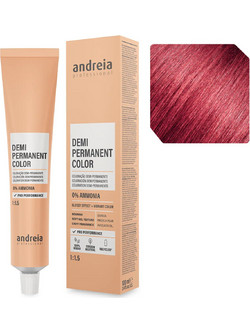 Andreia Demi Permanent 6.65 Ημιμόνιμη Βαφή Μαλλιών Χωρίς Αμμωνία 100ml