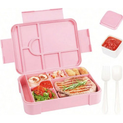 MagicBox Lunchbox Παιδικό Δοχείο Φαγητού Ροζ