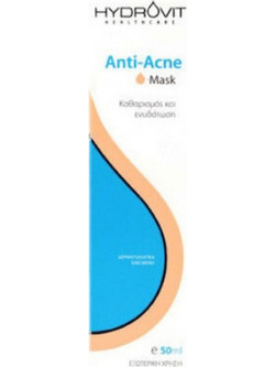Target Pharma Hydrovit Κρεμώδης Μάσκα Προσώπου για Ακμή Ενυδάτωση & Μαύρα Στίγματα με Άργιλο 50ml