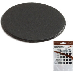 ITALFELTRI ΤΑΠΕΣ ΟΠΩΝ ΣΤΡΟΓΓΥΛΕΣ ΑΥΤΟΚ. ΜΑΥΡΟ O13X2.5MM (20TEM) 35484