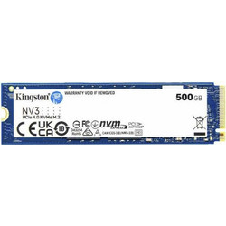 Kingston NV3 SSD 500GB M.2 NVMe PCI Express 4.0