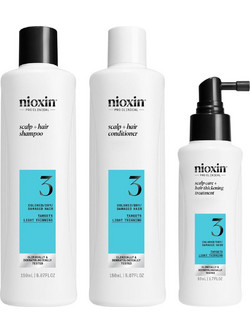 Nioxin Trial Kit System 3 Σετ Σαμπουάν Λοσιόν & Conditioner κατά της Τριχόπτωσης
