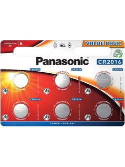 Panasonic CR2016 6τμχ