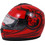 Autoline V190 Red Κράνος Μηχανής Full Face 1450gr