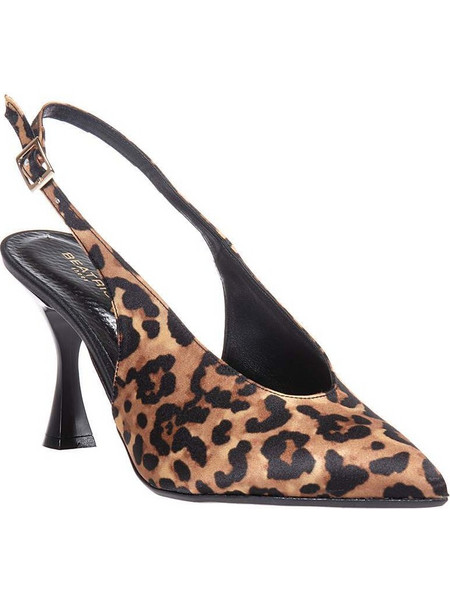 BEATRIS Γόβες Slingback Ταμπά