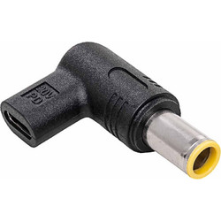 Αντάπτορας Φόρτισης Universal για Notebook Akyga AK-ND-C12 USB-C / 7.9 x 5.5mm + pin