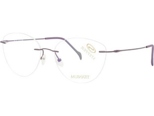 Stepper SI93683 F080 Γυναικείος Σκελετός Γυαλιών Οράσεως Μεταλλικός Ασημί