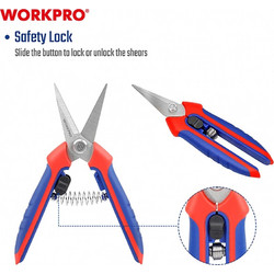 ΨΑΛΙΔΑ ΤΡΥΓΟΥ ΜΥΤΕΡΗ 160mm WP332014 WORKPRO (PROFI) (ΚΑΡΤΕΛΑ) Ποσοτ.12.00