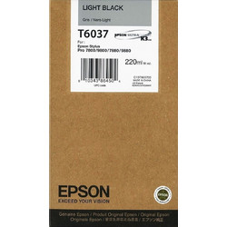 Epson T6037 Light Black Μελάνι Εκτυπωτή Inkjet C13T603700