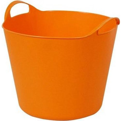 Καλάθι για Ξύλα (Ζεμπίλι) Πορτοκαλί ARTPLAST FB2/R 43L