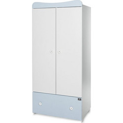Lorelli Παιδική Ντουλάπα EXCLUSIVE WHITE/BABY BLUE 57/80/178