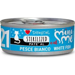 Disugual Mini Me Adult 21 Sterilised with White Fish 85gr