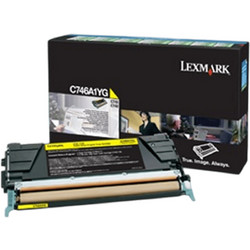 Lexmark C746A1YG Yellow Toner