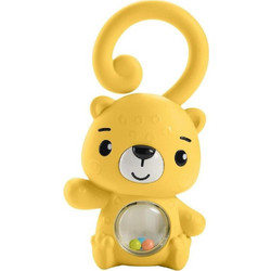 Fisher-Price Shake & Rattle Leopard Κουδουνίστρα Κρίκος για 3+ Μηνών
