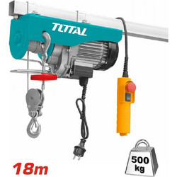 Ηλεκτρικό Παλάγκο 900W 250/500Kg 18m TOTAL TLH1952