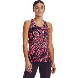 Under Armour Heat Gear Racer Print Tank Γυναικείο Αθλητικό T-Shirt Πολύχρωμο 1365108-541