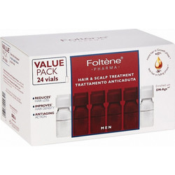 Foltene Men Hair & Scalp Treatment Αμπούλες κατά της Τριχόπτωσης 24x6ml