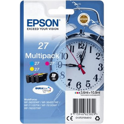 Epson 27 C/M/Y Πακέτο 3 Μελανιών Εκτυπωτή Inkjet C13T270540