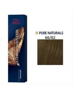 Wella Koleston Perfect Me+ Pure Naturals 66/02 Intense Dark Blonde Μόνιμη Βαφή Μαλλιών 60ml