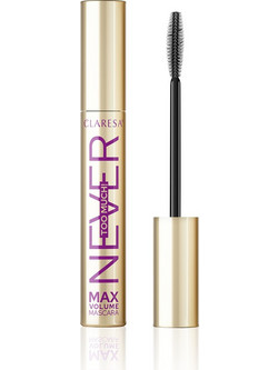 Claresa Never Too Much Black Mascara για Όγκο 10gr