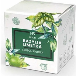 HiSkin Home Scented Candle Basil And Lime 120g HISSCBL120