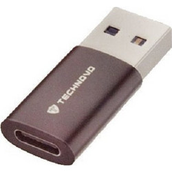 Technovo Μετατροπέας USB-C male σε USB-C male (TN-Z003)