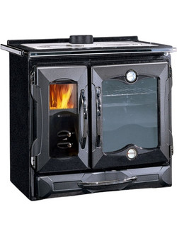 La Nordica Suprema 4.0 Black Μαντεμένια Ξυλόσομπα με Φούρνο 10.3kW