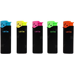Leon Blacklight Windproof Αναπτήρας Τεμάχιο