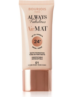 Bourjois Air Mat Foundation 01 Ivory Rose Spf10 30ml