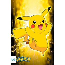 Abysse: Pokemon - Pikachu Neon Maxi Poster 91.5x61cm