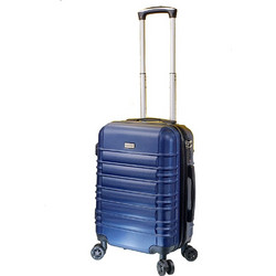 Forecast DQ2207-20 Βαλίτσα Καμπίνας 54x36x23cm με 4 Ρόδες Navy Μπλε