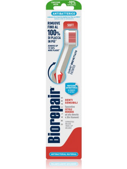 BIOREPAIR Sensitive Very Soft Οδοντόβουρτσα Κόκκινη