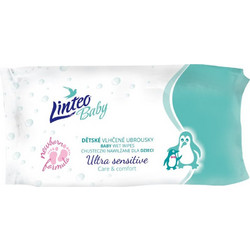 Linteo Baby Ultra Sensitive παιδικά απαλά υγρομάντηλα 64 τμχ