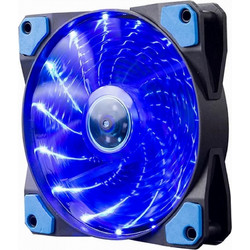 Marvo FN10 Case Fan 120mm με Σύνδεση 3-Pin 4-Pin PWM Blue