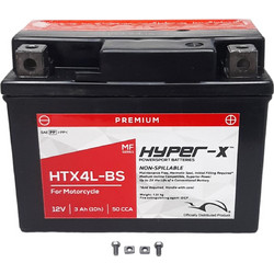 Haijiu Μπαταρία Μοτοσυκλέτας HTX4L-BS 50A 3Ah