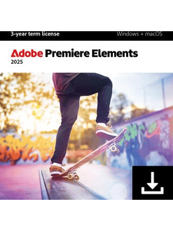 Adobe Premiere Elements 2025 for Windows/MAC - 3 Years - Multilingual - Ηλεκτρονική Άδεια