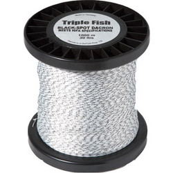 Triple Fish Νήμα Black Spot 600m Dacron - Διάμετρο: 1.40mm - 30.48.99.760