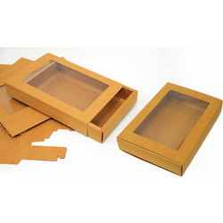 ΧΑΡΤΙΝΟ ΚΟΥΤΙ ΣΥΡΤΑΡΩΤΟ ΜΕ ΠΑΡΑΘΥΡΟ 25cm x 16cm x 6cm 0402159 (12 τεμάχια)