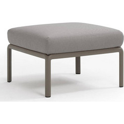 Komodo pouf ref.369 σκαμπό 10 - Tortora 72x72x47,5(47,5)cm