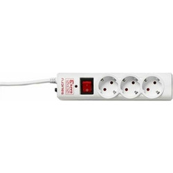 Πολύπριζο 3 θέσεων Schuko με Διακόπτη Salicru 680BA000001 (1,5 m)
