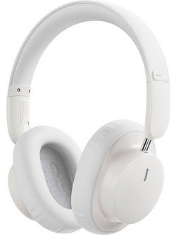 Baseus Bowie D03 Ενσύρματα & Ασύρματα Bluetooth Ακουστικά Over Ear Λευκά