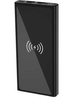 Xo PR141 Power Bank 10000mAh 15W με 2 Θύρες USB-A & Θύρα USB-C Quick Charge 3.0 Black