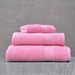 Πετσέτα Χεριών Bath Illusion Pink Cotton Rythmos (30x50) 1Τεμ