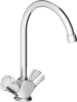 GROHE COSTA L ΜΠΑΤΑΡΙΑ ΚΟΥΖΙΝΑΣ ΝΙΠΤΗΡΟΣ ΜΕ ΠΟΜΟΛΑ