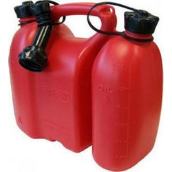 Δοχείο καυσίμων OREGON COMBI ΚΟΚΚΙΝΟ 1,5L & 3L