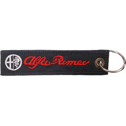 Υφασμάτινο μπρελόκ ALFA ROMEO με κέντημα FLAT