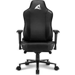 Sharkoon Skiller Καρέκλα Gaming Δερματίνης με Ρυθμιζόμενα Μπράτσα Μαύρη SGS40