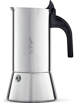 Bialetti Moka Venus Elegance Μπρίκι Espresso 4Cups Inox
